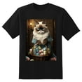 thumbnail image 5 of Plus Size Shirt for Women Black Tops for Women Short Sleeves Shirt for Women Grumpy Cat (2) T Shirt Crewneck Shirt for Women XL, 5 of 5