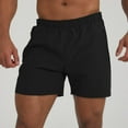 thumbnail image 2 of Short Cargo Shorts For Men Mens Cargo Shorts Men's 5 Inch Running Athletic Shorts with Pockets Quick Dry Lightweight Gym Workout Shorts, Elastic Waist, 2 of 6