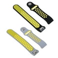 thumbnail image 4 of Replacement Bands for Fitbit Charge 2 Size L or S HJZ 2 Pieces Breathable Colorful Bracelet Set Smart Watch Strap Silicone Wristband, 4 of 4
