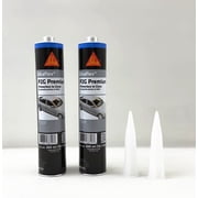 SIKA USA, P2G, Urethane Adhesive, Auto Glass Sealant, Clear, Industrial Sealant,1.5lbs, 2Piece,2Pack