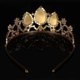 thumbnail image 5 of Girls Birthday Gift Rapunzel Tiara Aurora Borealis Stone Sparkle Gold Crown Halloween Princess Tangled Costume Jewelry, 5 of 5