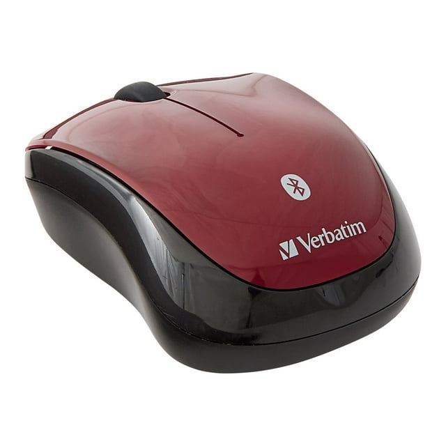 Verbatim LED Mouse Wireless Tablet Multi-Trac Blue - Souris - LED Bleue - 3 Boutons - Sans Fil - Bluetooth - Grenat - Grenat - Grenat - Grenat - Grenat - Grenat - Grenat