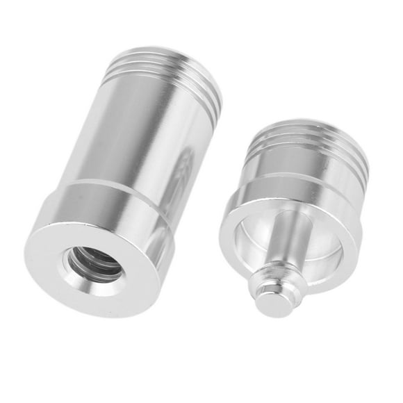 jinwen Joint Protector for Pool Cue 3/8 x10 1 Set Cues Care Joint Pin Protector Cap Argent