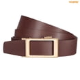 thumbnail image 6 of WHIPPY Women Leather Belt with Automatic Buckle Ladies Ratchet Leather Belts for Jeans Dresses Pants, 6 of 7