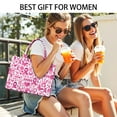 thumbnail image 5 of Large Capacity Tote Bag,Pink Breast Cancer Handbag Fashion Luxury Tote Bag,15.7"x13"x 5.1" Inches,Laptop Compatible, 5 of 6