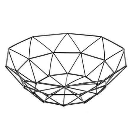 

HeroNeo Nordic Style Metal Fruit Bowl Kitchen Harvest Festival Corn Carrot Display