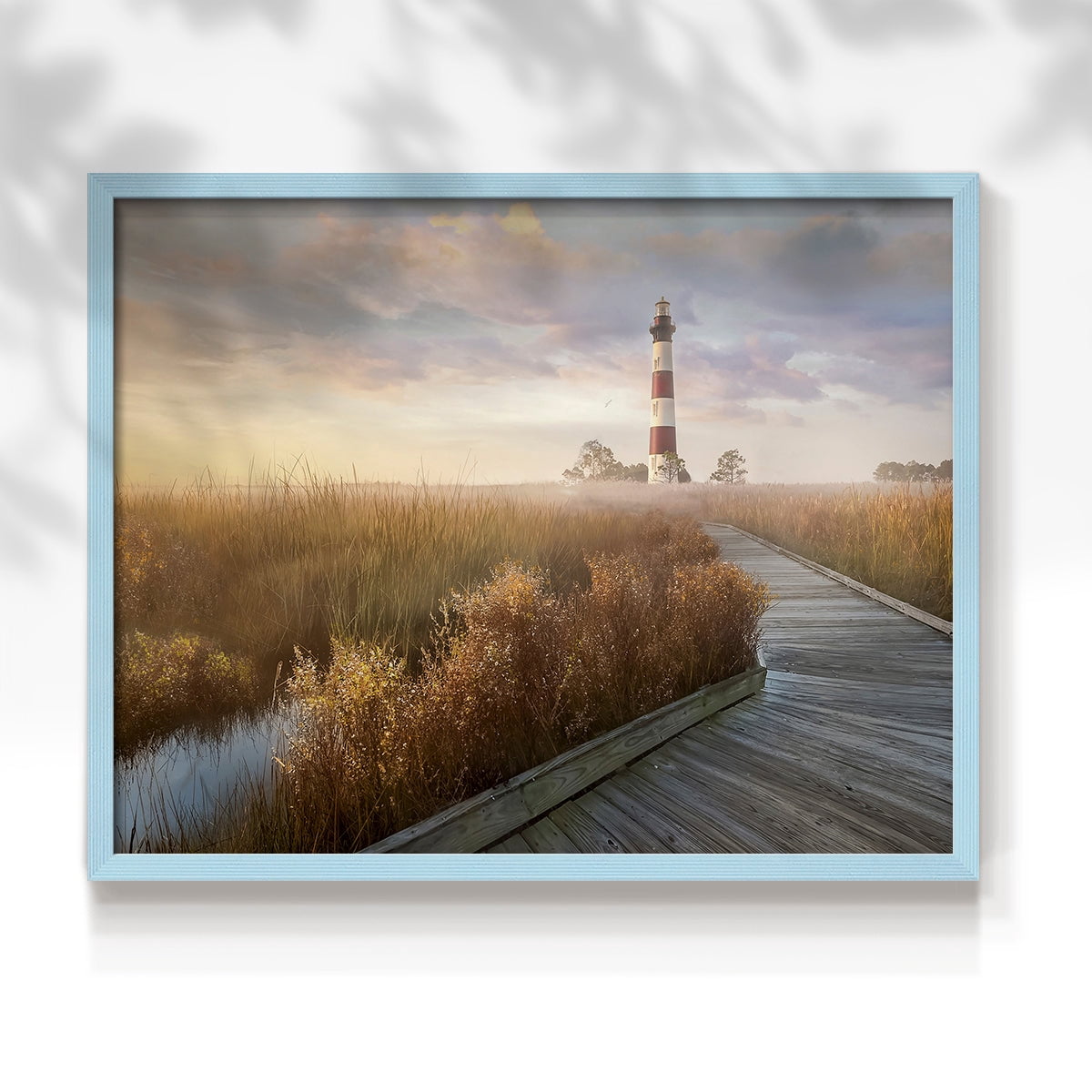 Private Path I by Mike Calascibetta - Restickable Framed Giclée Print