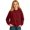 Q348 Red, variant on Angala Toddler Girls Hoodie Fall Sweatshirt Casual Girls Loose Fit Clothes Size 3-4 Years Black