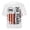 O269 White, variant on Angala Kids T Shirts Patriotic Print Crew Neck Short Sleeve Summer Cropped Independence Day Design Casual Dailywear Girls Tees Size 5-6 Years Beige