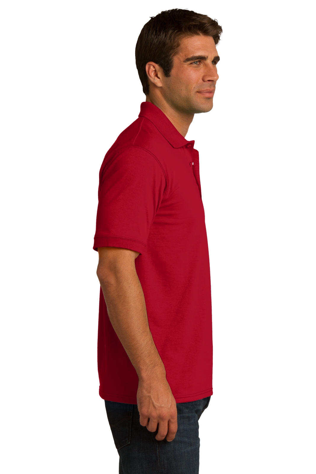 Port & Company Men's KP55T Golf Shirt Tall 5.5-Ounce Jersey Knit Polo - image 2 of 3