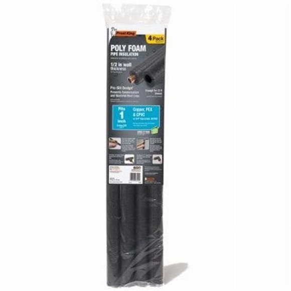 Thermwell Produits 272037 Isolation en Mousse de Tuyau de 3 Pi - Pack de 4