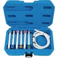 thumbnail image 1 of Brake Bleeder Wrench Set, 7-12mm 12 Point Brake Fluid Bleeder Kit with Adapter Sockets, including Oil Drain Hose with One-Way Flow Fitting, Brake Bleeding Tool for Car, Truck, Motorcycle, 1 of 6