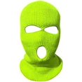 thumbnail image 6 of Unisex Full Face,3 Hole Full Face Mask Ski Mask,Winter Cap Knitted Face Mask,Balaclava Warm Outdoor Windproof Beanie Hat,Breathable Motorcycle Winter Full Face Shield Cap, 6 of 6