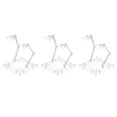 thumbnail image 1 of Action Figure Stands 4.3 x 4.3 Inch Double Display Holder Base for Model Display 3 Pcs, 1 of 6