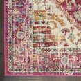 thumbnail image 4 of Nourison Passion Medallion Ivory/Pink 5'3" x 7'3" Area Rug, (5x7), 4 of 8
