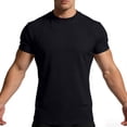 thumbnail image 4 of JOANKDMI Athletic Workout T-Shirts for Men Short Sleeve Quick Dry Moisture Wicking Gym Tops Lightweight Breathable Seamless Performance Shirts for Running Fitness, 4 of 8