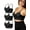 3 Black, variant on Push Up Wireless Bras for Women Longline Everyday Bra, Classic T-Shirt Bra for Natural Lift and Comfort,Sleep Bralette