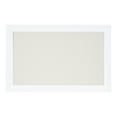 thumbnail image 2 of Kate and Laurel Whitley Modern Linen Fabric Pinboard, 29.5" x 45.5", White, Contemporary Bulletin Board for Wall, 2 of 5