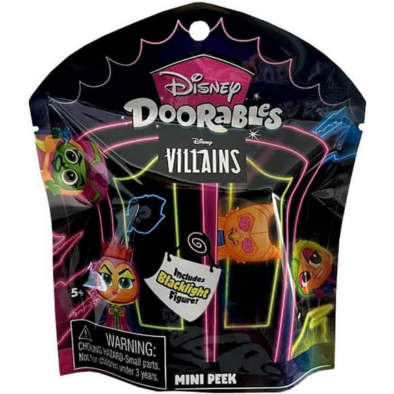 Disney Blacklight Series Villains Mystery Pack