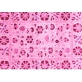 thumbnail image 1 of Ahgly Company Indoor Rectangle Abstract Pink Modern Area Rugs, 2' x 4', 1 of 4