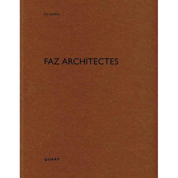 de Aedibus Faz Architectes: de Aedibus, (Paperback)