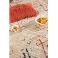 thumbnail image 3 of Furnish My Place Indoor Moroccan Geometric Print Rug with Jute Backing - 7 ft. 8 in. x 11 ft., Light Grey, Patterned, Area Rug for Living Room, Bedroom, Hallway, 3 of 9