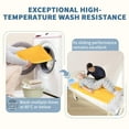thumbnail image 4 of EZ Assistive Patient Transfer Slide Sheet for In-Bed Repositioning, Low Friction Nylon Draw Sheet, 56 x 78 Inches, Yellow, 4 of 7