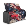 thumbnail image 3 of Wukai Colorful Flower Peacock Mailbox Covers for Garden Outdoor Decor,Waterproof Post Box Cover 21x18 in& 25.5x21 in-, 3 of 8