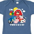 thumbnail image 4 of Inktastic TWO-I-E-I-O 2nd Birthday Boys or Girls Baby Bodysuit, 4 of 5