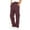 Wine, variant on RJMDKXZ Mens Cargo Sweatpants Baggy Comfy Fleece Straight Leg Sweat Pant Elastic Waist Drawstring Trousers with Multi Pockets