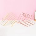 thumbnail image 3 of fastboy Newspaper Magazine/ Book Rack Simple Style Iron Wires shelf Nordic Shape 3 style, 3 of 6