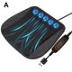 thumbnail image 1 of Cojín de asiento con refrigeración USB, asiento de coche fresco con ventilador, cojín de asiento con puerto USB, almohadilla de aire transpirable para verano, para todos los asientos de co, 1 of 1
