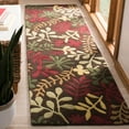 thumbnail image 3 of SAFAVIEH Soho Olympia Floral Wool Area Rug, Brown/Multi, 5' x 8', 3 of 8