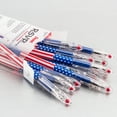 thumbnail image 5 of Pentel RSVP Ballpoint Pen, 0.7mm. Fine Line, Stars and Stripes Flag Inspired Barrel, Black Ink, Box of 12 Pens, 5 of 5