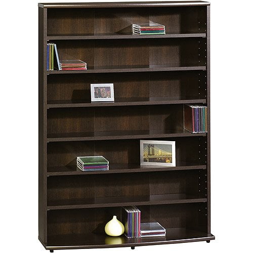 Sauder O'Sullivan Multimedia Storage Tower, Cinnamon Cherry