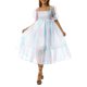 thumbnail image 1 of Txlixc Vestido de verano femenino de manga corta sexy Txlixc moda, 1 of 8