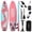 Berry Current, variant on Quashley Inflatable Stand up Paddle Board, 10'6" x 34 inch Wide All-Around SUP Board for Beginners with Paddle, Hand Pump, Backpack and Leash