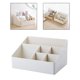 thumbnail image 5 of Caja de almacenamiento de cosméticos, estante para el con acabado de escritorio, función múltiple de 6 rejils Zulema Organizador de escritorio, 5 of 8