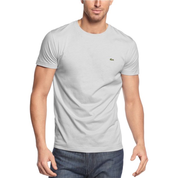 Lacoste Camiseta básica sólida para hombre, verde, XXX-Large