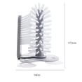 thumbnail image 3 of Glass Washer Double Sided Bristle Brush Cleaner Wall Suction Mounted Cup Washing Tool Bar Kitchen Gadgets, 3 of 6