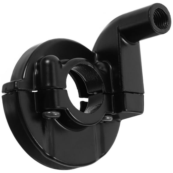 CIMAXIC Aluminum Black Throttle Cable Grip Casing 1Pack for Motorcycle Enthusiasts Pit Bike and Go Kart