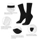 thumbnail image 4 of Balery Black Calcetas Largas con Estampado para Hombre y Mujer – Suaves y Transpirables, Talla Única (US 5-11), 4 of 6