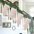 thumbnail image 6 of Christmas Stocking Thick Plush Fabric Hanging Christmas Stocking Decorations for Xmas Holiday Family Party Tree Fireplace Classic Ornaments, 6 of 6