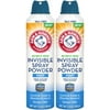 2 Pack Arm & Hammer No White Mess Invisible Spray Foot Powder, 7 Ounces Each