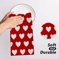 thumbnail image 4 of Valentines Day Kitchen Towels Set of 2, 18x26 Inch Valentines Day Dish Towels Sweet Heart Valentines Day Decor Hand Towels Seasonal Decorations for Home Drying Dishcloth, 4 of 6