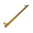 thumbnail image 3 of CKP #1550 Newport Collection 13-7/8 in. (352mm) Square Bar Pull, Amber Gold, 3 of 4