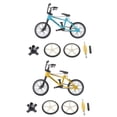 thumbnail image 1 of Finger Bike BMX Yotijar Mini Alloy Finger Bike Toy Azul + Amarillo, 1 of 10