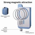 thumbnail image 4 of 2-In-1 Magnetic Zipper Wallet Case With Card Slots For Samsung Galaxy S24,iPhone 16, 4 of 5
