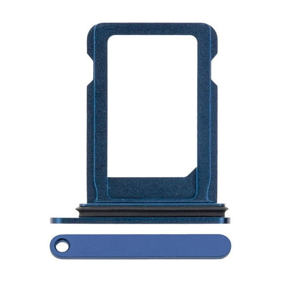 Replacement Single Sim Card Tray For Apple iPhone 12 Mini - Blue