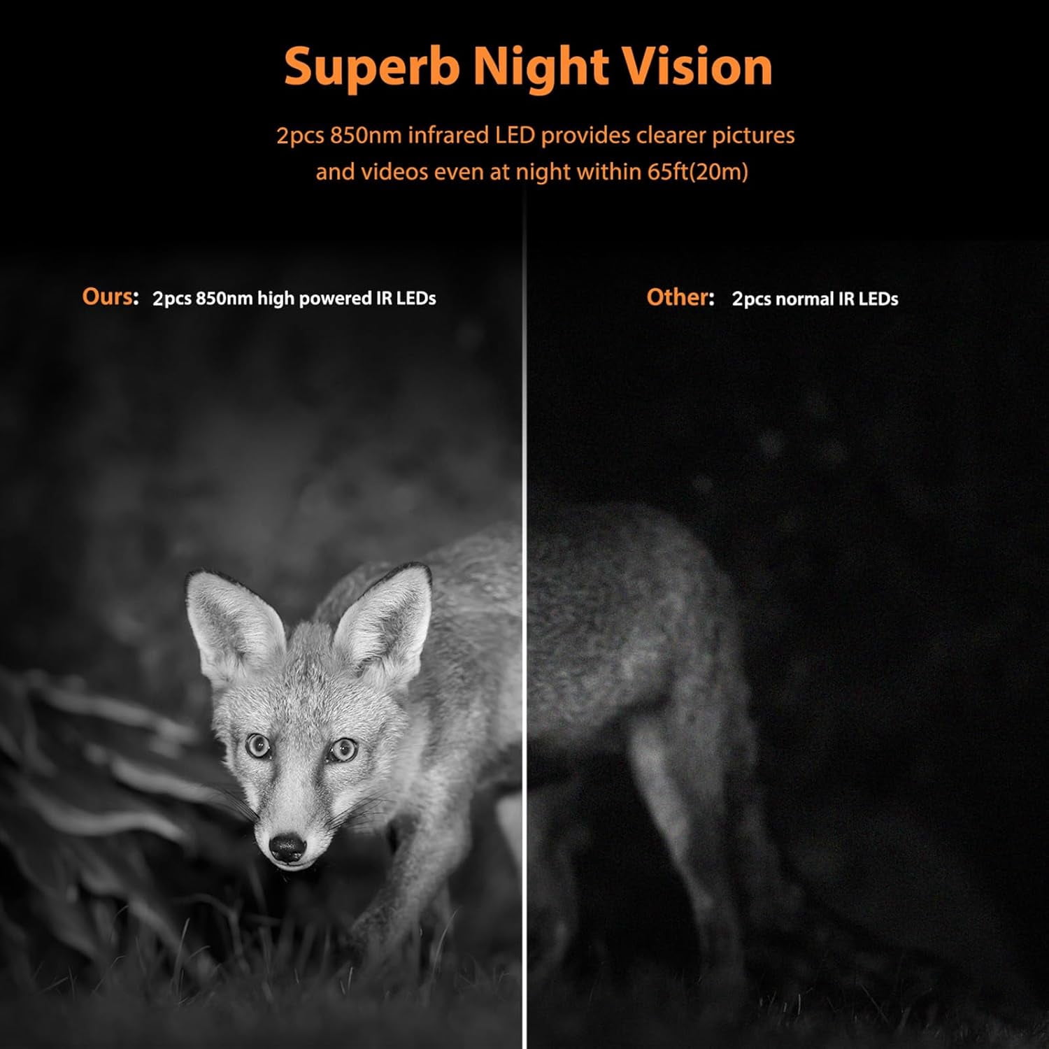 CAMPARK Solar WiFi Trail Camera 4K 85MP Built-in Lithium 2200mAh Battery Rechargeable Game Wildlife Hunting Camera with Waterpoof IP66 Night Vision 0.1s Motion Activated